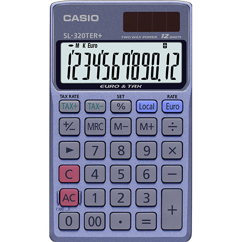 Støt padle lindring SL-320TER+ | Pocket Calculators | Consumer Calculators | Products | CASIO