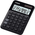 Compact desk calculators in trendy colours | MS-20UC-BK