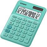 Compact desk calculators in trendy colours | MS-20UC-GN