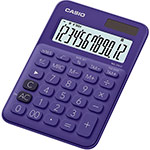 Compact desk calculators in trendy colours | MS-20UC-PL