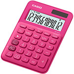 Compact desk calculators in trendy colours | MS-20UC-RD