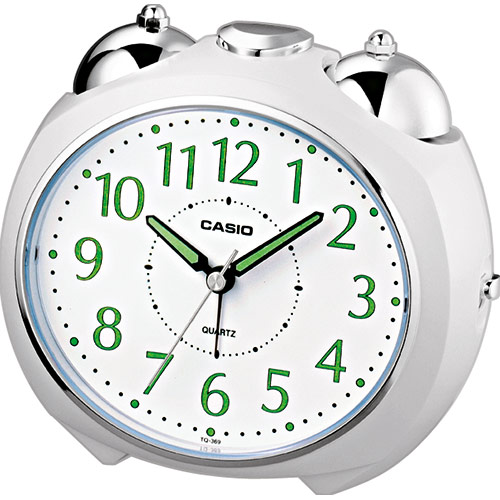 TQ-369-7EF Casio Wake Up Timer Digital Alarm Clock 
